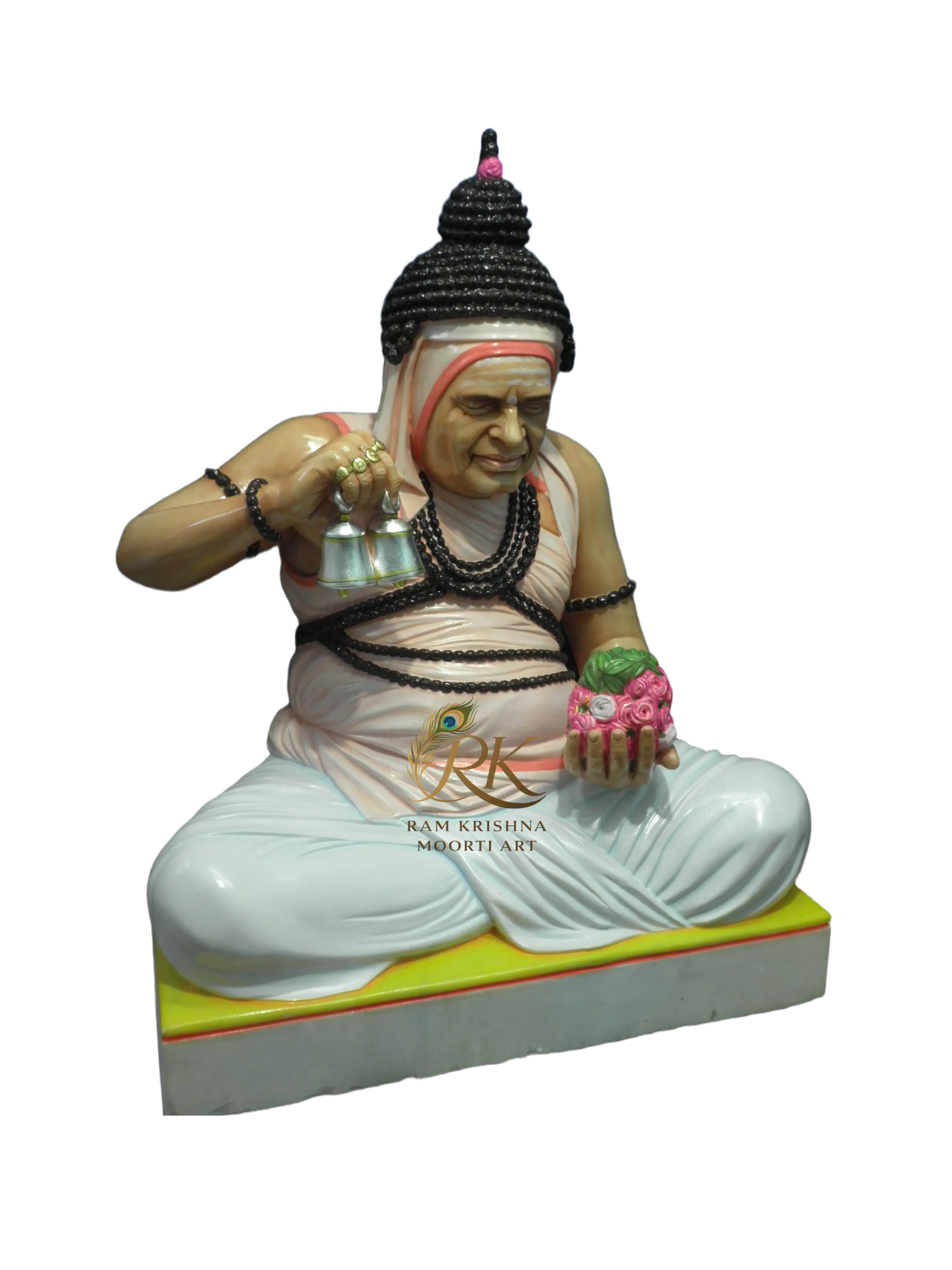 Guru Moorti — Handcrafted Marble Statue by Ram Krishna Moorti Art Jaipur